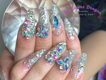 アン ジョーヌドラゴ/【ロングネイル】オーロラネイル
