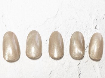 フレイムス アイラッシュ アンド ネイル(FRAMES)/☆上品マグネットネイル☆