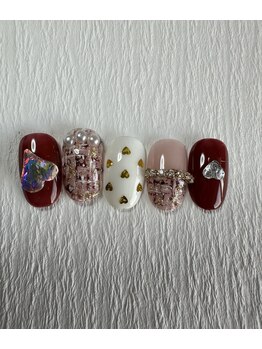 ユメ(YUME)/1月限定ネイル7500