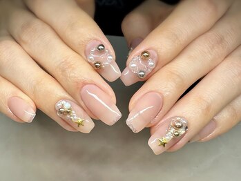 クリスマスネイル