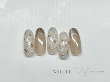 ホワイト(WHITE)/11月12月chillサンプルデザイン