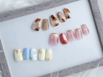 ルメ(LUMET)の写真/職業柄や年齢による爪のお悩みを改善!!"短いから可愛い"お似合いのショートネイルをご提案します◎