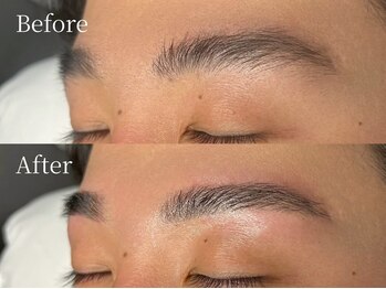 ビュープラス 中崎町(Bea+)/元の眉をいかしたデザイン