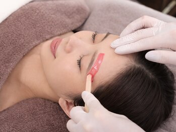 はなさくら【白髪脱毛・ワックス・美容脱毛】あざみ野店の写真/顔の毛穴・くすみが気になる方に◎フェイスワックス+美容脱毛+癒しのドライヘッドスパで透き通った美肌に