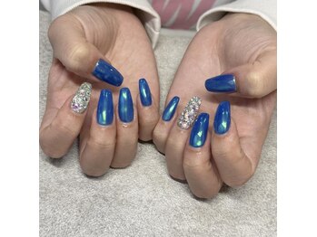 アリュール アンド エテルノ 宇都宮本店(Allure & ETERNO)/ブルー×オーロラ