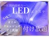 【話題のLED新導入☆】LEDフラットラッシュ付け放題~モチUP&軽い付け心地~