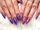 キラキラアシメネイル☆SAYAKA