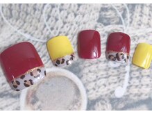 ネイルサロン&スクール ジーナ(GINA)/派手レオパード