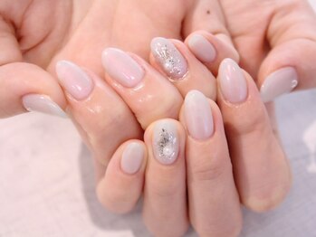 ラルネイル 大宮(Lull. nail)/*偏光パール*シルバー*