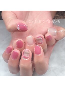 ネイルズビューティー キャッスル(nails beauty Castle)/ガーリーネイル