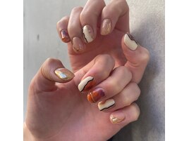 ブラウンゴールドニュアンス☆