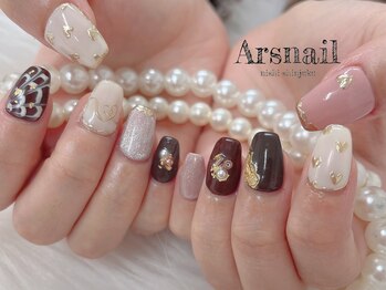 アルスネイル(Ars nail)/ハートチョコネイル