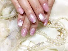 ウィズ フェリーク/ピンクフラワーネイル