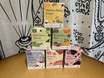 ホワイトタイガー(White Tiger)/施術後のハーブティー増えました