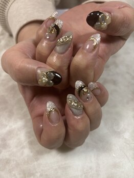 マルネイル(marunail)の写真/＜阪急茨木市駅徒歩2分＞歴16年の高技術/モチ自慢◎丁寧なカウンセリング×ハイクオリティなネイルを♪
