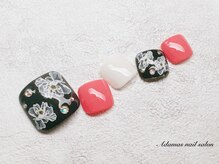 アダマス(Adamas)/押し花Footネイル