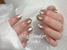 エムズビューティスタジオ ネイル まつげ 西川口店(M's Beauty Studio)/マグネットフレンチ