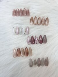秋ネイル定額5500円