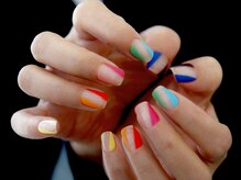 エルミー 三軒茶屋(elmy)/カラフル　ネイル