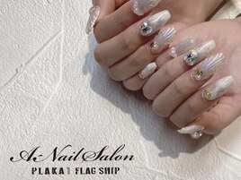 人魚のうろこnail