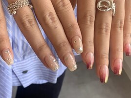 Ladies nail designed by Sara