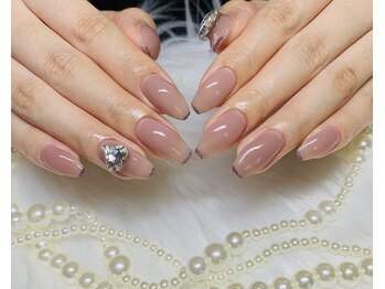 エミリーネイル(EMILY NAIL)/ワンカラー/ハートネイル