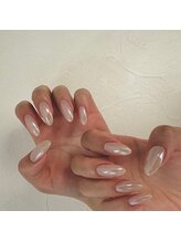 チェミールエテ(CHEMIR.ete)/シンプルかっこいいミラーネイル