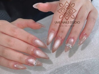 ウメネイルスタジオ(UME NAIL STUDIO)/* 長 さだしやり放題×つけ放題