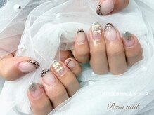 リノ ネイル(Rino nail)/冬レオパード 71234