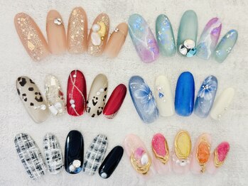 ネイルエイム(Nail eim)の写真/デザインサンプル豊富にご用意◎【初回限定★定額9780円→7980円】