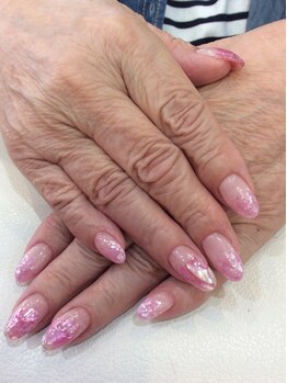 シャンネイルケアサロン(Shan Nail caresalon)/ピンクシェルネイル