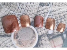 ネイルサロン&スクール ジーナ(GINA)/透け感ブラウン