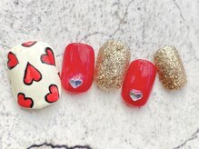 ターラ(Tara)/フットネイル×ハート