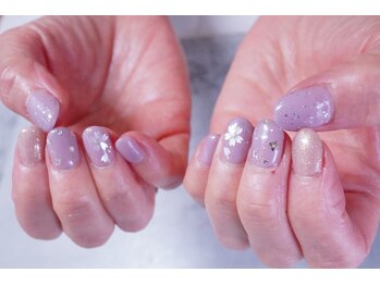 プチリリィ(Petit Lily)/パープルと桜で春大人に