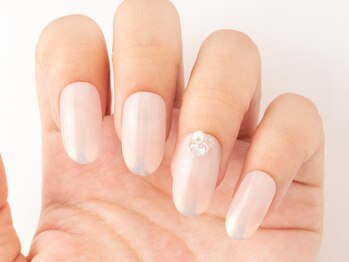 ヴァンネイル みなとみらい馬車道(VINGT NAIL)/シンプルオフィスネイル♪