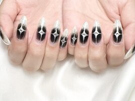 黒cheek×silver×kirakira～