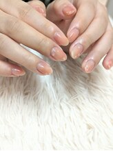 リンネ(LinNe)/會田担当/桃ネイル/パラジェル