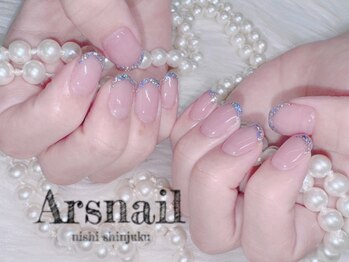 アルスネイル(Ars nail)/ラメフレンチ
