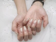 ガーデンネイル(Garden Nail)/ミラーフレンチ