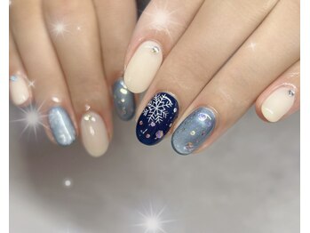 エクラ(eclat)/マグネット×雪の結晶