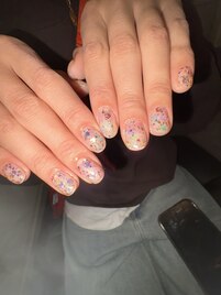 ラメワンカラー
