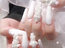 シンデレラネイル(CINDERELLA NAIL)/【スカルプ長さだしネイル】