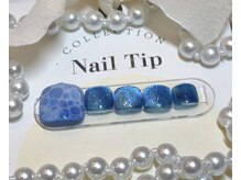 アンダンテ ネイル スタジオ トウキョウ(ANDANTE NAIL STUDIO TOKYO)/Foot定額シンプルアート