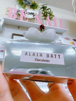 ビーネイル 新松戸(BE NAIL)/フランスのチョコです