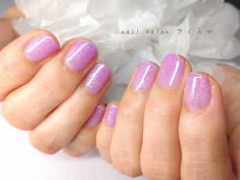 新色カラー☆ラメラベンダー