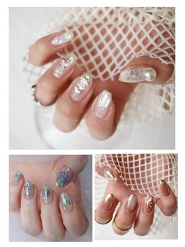 ネイル フライガール(nail FLY GIRL)の写真/豊富なサンプルの中から選べる定額アートやお任せコースをご用意♪ネイルサロンデビューの方にも◎