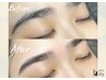 人気No.2★【アイブロウ】美眉スタイリング＆眉ワックス(1回) ¥5500→￥4950