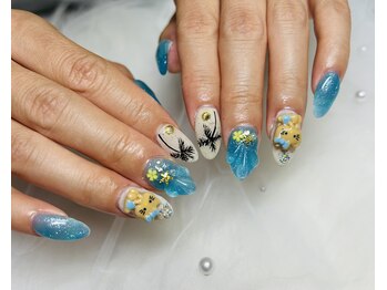 エミリーネイル(EMILY NAIL)/夏ネイル/海ネイル
