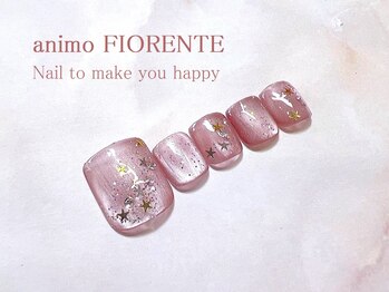 アニモ フィオレンテ せんげん台西口店(animo FIORENTE)/【定額フットネイル】¥8000