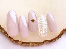 ネイルサロンフォーユー(for u)/ツイードネイル¥5980